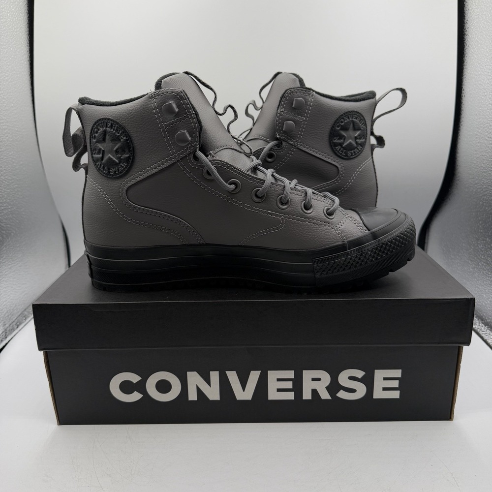 Converse‎ Chuck Taylor All Star Hiker Boots Hi Mens Sz 10 Sharkskin Grey A14617C